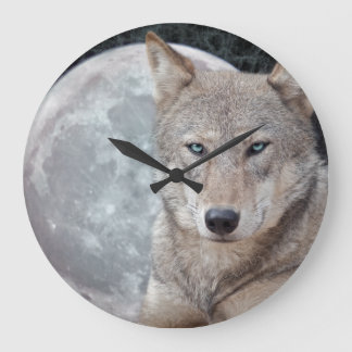 Wold Moon Wall Clock