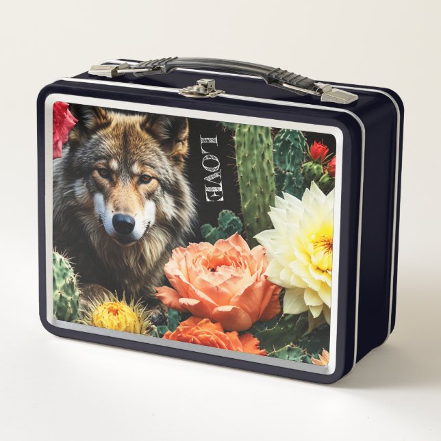 Wolf23: Metal Lunch Box (Front)