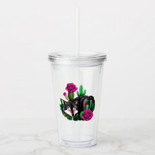 Wolf24: Acrylic Tumbler