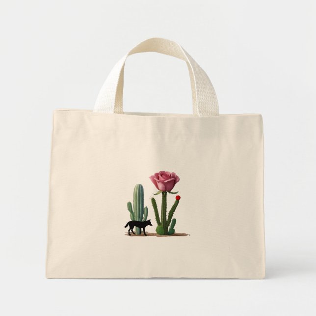 Wolf8: Mini Tote Bag (Front)