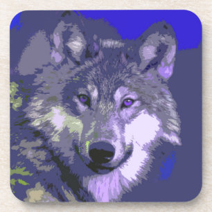 Wolf 038 coaster