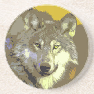 Wolf 044 coaster