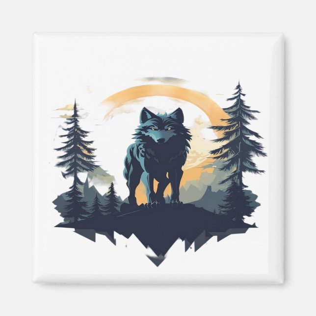 Wolf 08 magnet (Front)