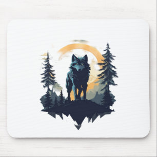 Wolf 08 mouse mat