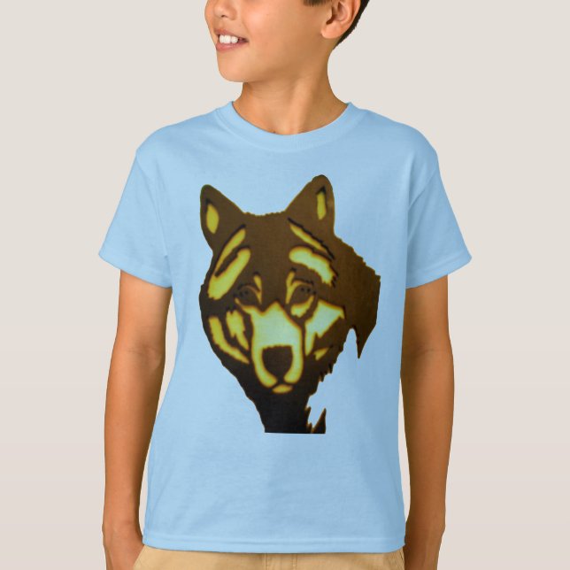 Wolf 1  Kid's T-Shirt (Front)