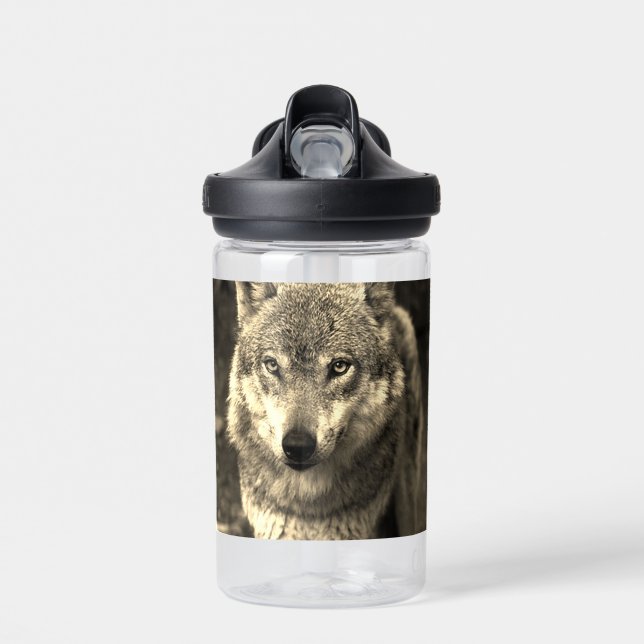 Wolf 215   water bottle (Front)