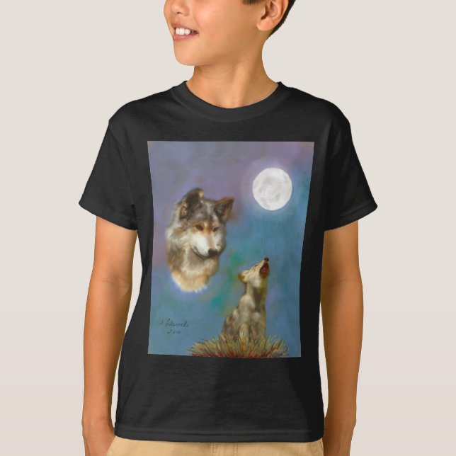 wolf-and-cub T-Shirt (Front)