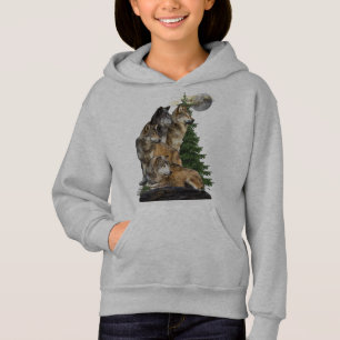 Wolf and Moon