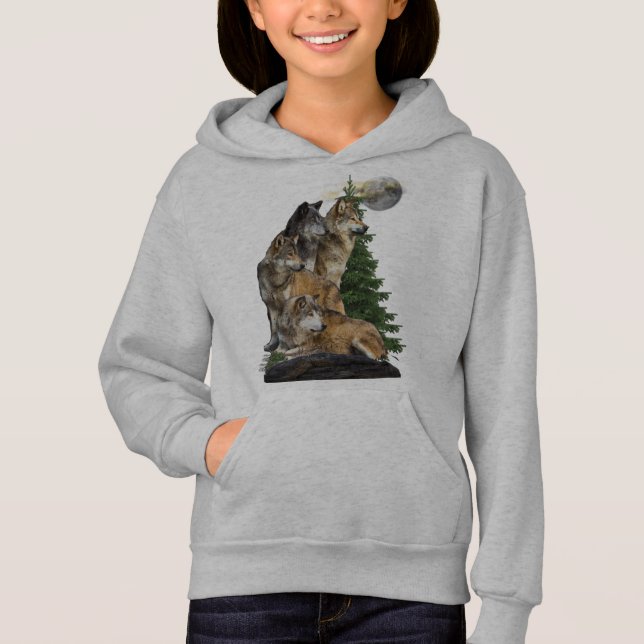 Wolf and Moon (Front)