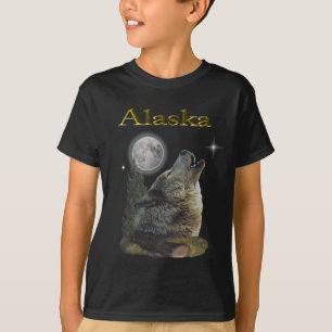 wolf and moon T-Shirt