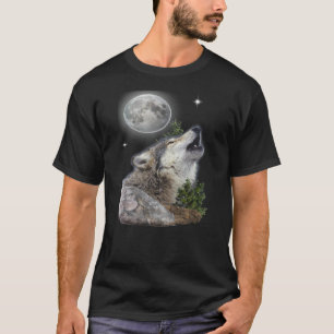 wolf and moon T-Shirt