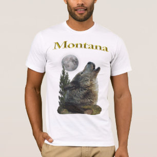 wolf and moon T-Shirt