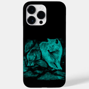 Wolf and Raven in the Night Case-Mate iPhone 14 Pro Max Case