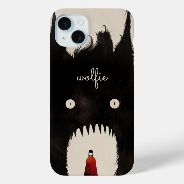 Wolf and the Little Red Riding Hood Case-Mate iPhone Case (Back)