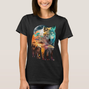 Wolf And Wolves Men Women Kids 56 T-Shirt