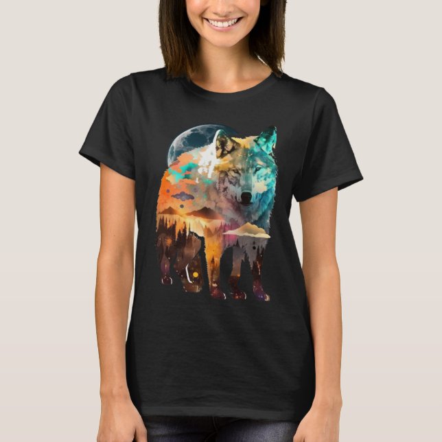 Wolf And Wolves Men Women Kids  56 T-Shirt (Front)