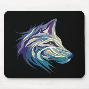 Wolf Animal Freedom World Wildlife Wonder Vector Mouse Mat