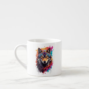Wolf Animal Logo Design-87694 Espresso Cup