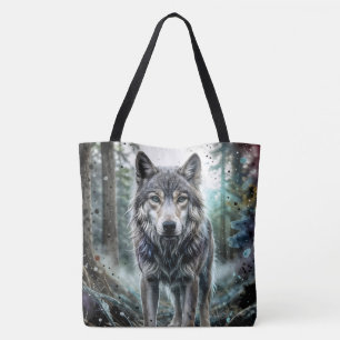 Wolf Annimal Tote Bag
