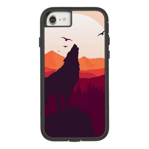 Wolf Apple iPhone 7, Tough Xtreme Phone Case