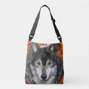  Wolf Art Crossbody Bag