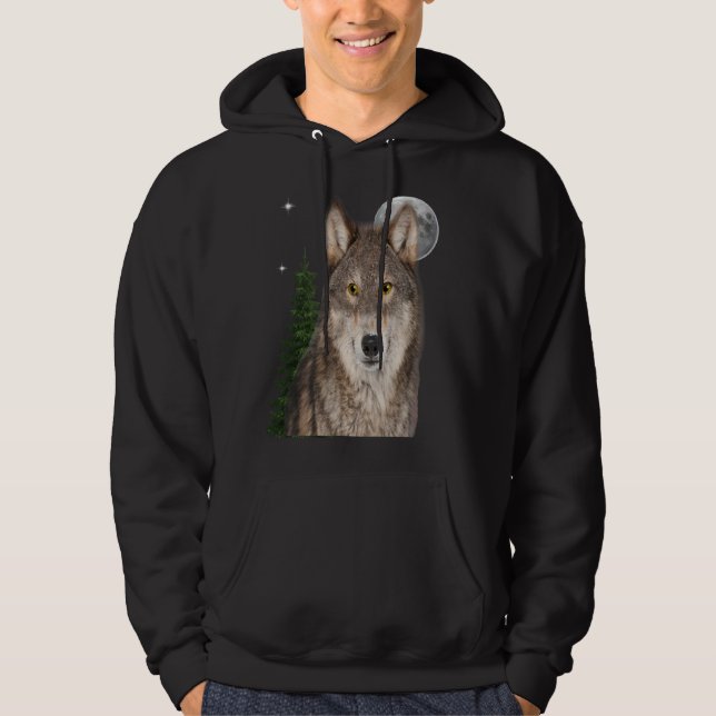 Wolf art hoodie (Front)