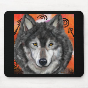  Wolf Art Mouse Mat