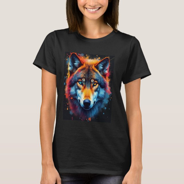 Wolf art T-Shirt (Front)