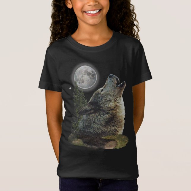 Wolf art t-shirts (Front)
