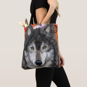 Wolf Art Tote Bag
