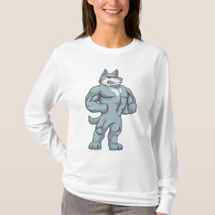 Wolf as Bodybuilder extreme T-Shirt