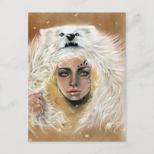 Wolf Beauty PostCard