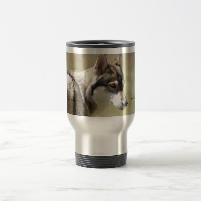 Wolf Best Travel Mug Ever (Center)