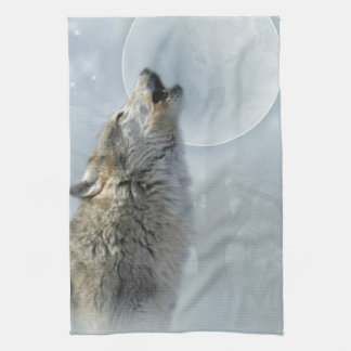 Wolf Blue Moon American MoJo Kitchen Towel