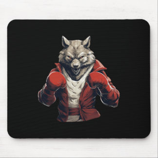 Wolf Boxer Boxing Mixed Martial Arts Kickboxing _1 Mouse Mat