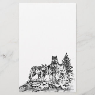 Wolf Brothers Stationery