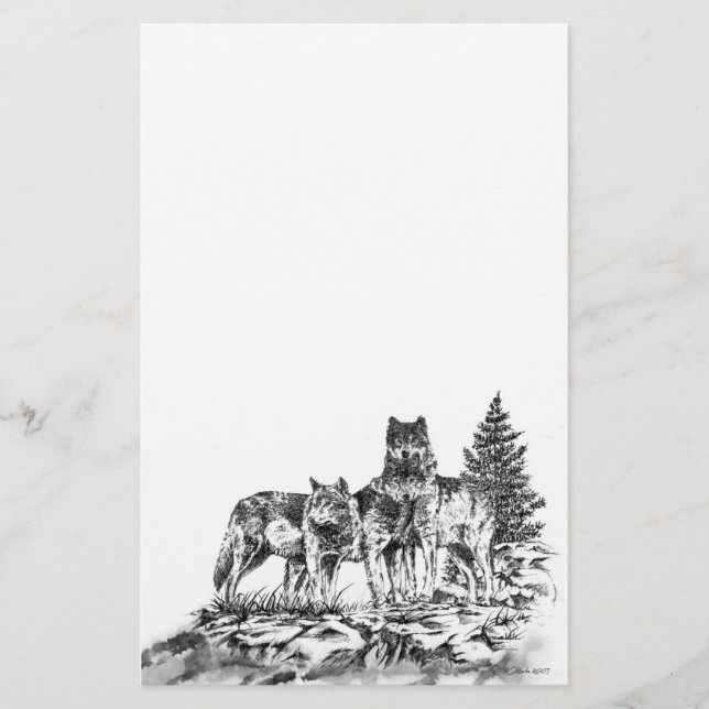Wolf Brothers Stationery (Front)