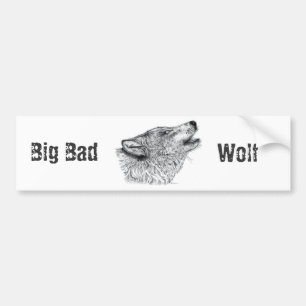 Wolf Bumper Sticker