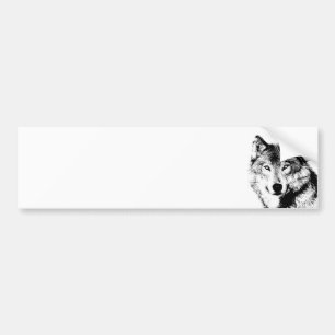 Wolf Bumper Sticker