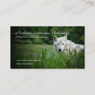 Wolf business card