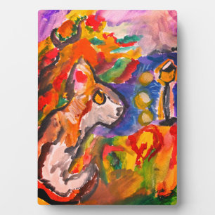 Wolf by night plaque