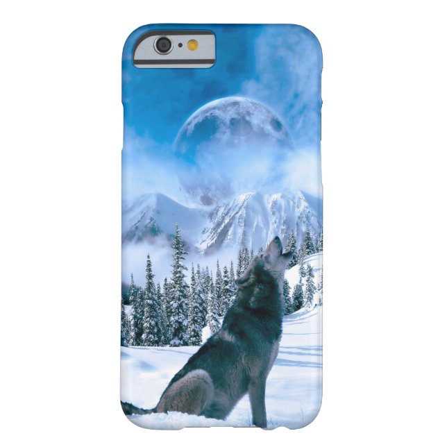 Wolf Call Case-Mate iPhone Case (Back)