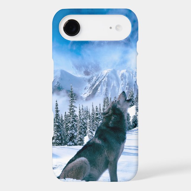 Wolf Call Case-Mate iPhone Case (Back)
