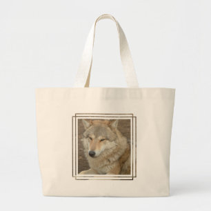 Wolf Canvas Bag