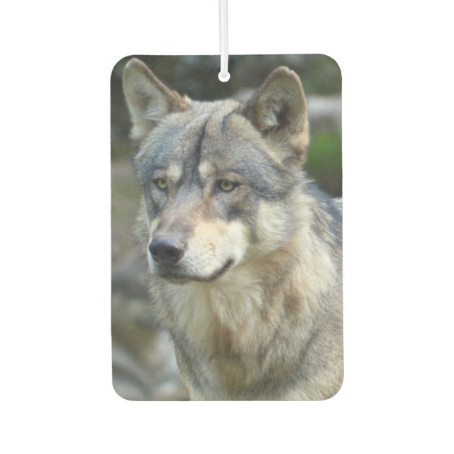 Wolf Car Air Freshener (Front)