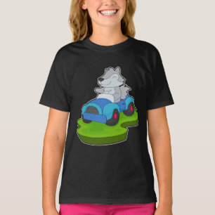 Wolf Car T-Shirt