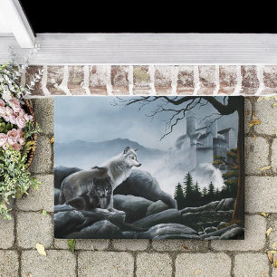 Wolf Castle Guards Doormat