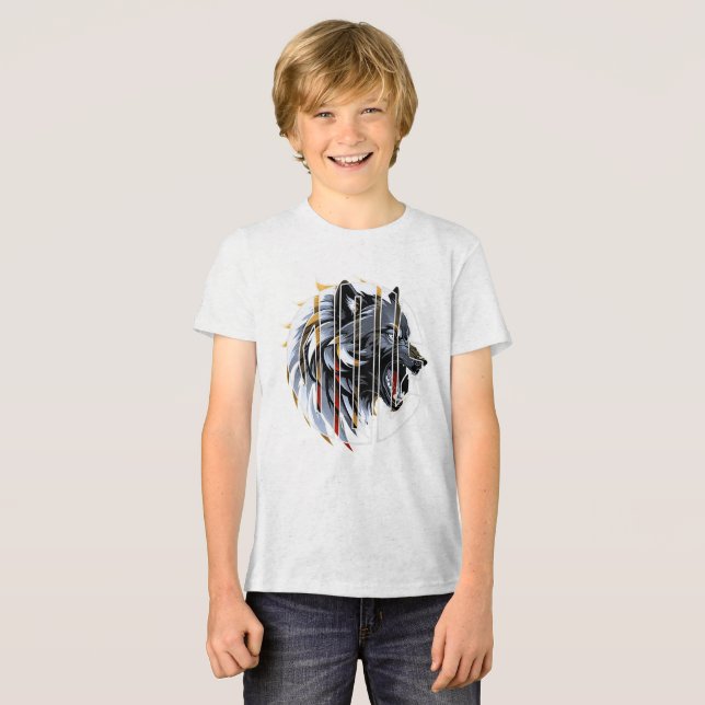 Wolf CBW Tri-Blend Shirt (Front Full)