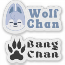 Wolf Chan (die cut/ decal) stickers