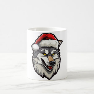 Wolf Christmas Coffee Mug